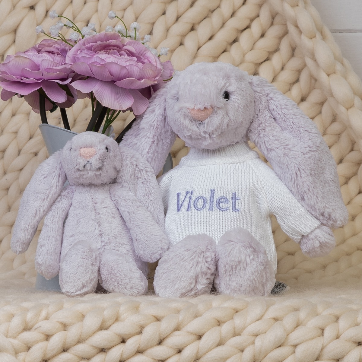 jellycat lavender bunny