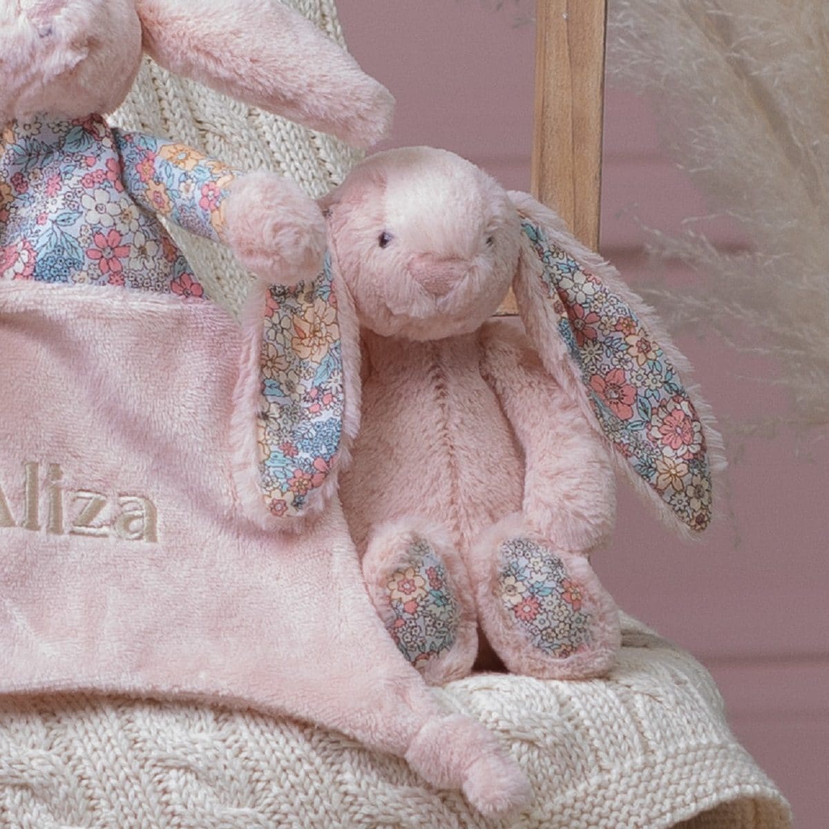 personalised jellycat bunny comforter