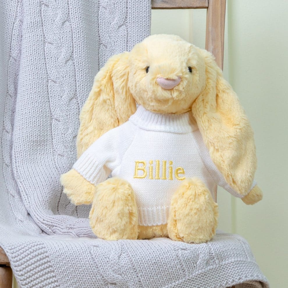 Jellycat Personalised Soft Toys UK | Jellycat Bunny Jellycat Comforter