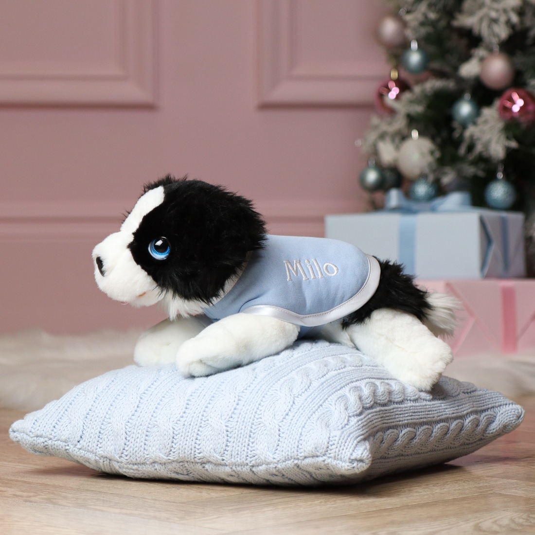 Keel Toys Signature Cuddle Border Collie Puppy Plush Toy 