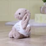 Personalised Jellycat beige bashful Easter bunny soft toy Easter Gifts 5