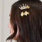 Hollyz princess crown and bow hair clip set For Children 8