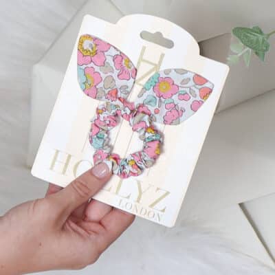 Hollyz Liberty print bunny ear scrunchies For Children