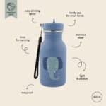 Trixie Elephant 350ml Bottle Backpacks and Rucksacks 5