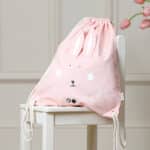 Personalised Trixie Rabbit drawstring bag Backpacks and Rucksacks 3