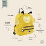 Personalised Trixie Bumblebee backpack Backpacks and Rucksacks 9