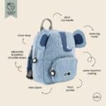 Personalised Trixie Elephant backpack Backpacks and Rucksacks 9