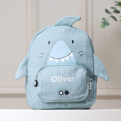 Personalised Trixie Shark backpack Backpacks and Rucksacks