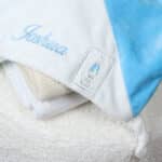 Peter rabbit personalised blue baby comfort blanket Comforters and Soothers 6