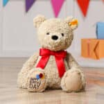 Personalised Steiff Jimmy happy birthday teddy bear Birthday Gifts 4