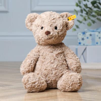 Personalised Steiff honey teddy bear large soft toy Baby Shower Gifts 2