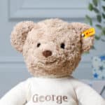 Personalised Steiff honey teddy bear large soft toy Baby Shower Gifts 5