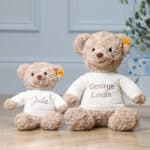 Personalised Steiff honey teddy bear large soft toy Baby Shower Gifts 7