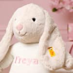 Personalised Steiff hoppie rabbit large soft toy Baby Shower Gifts 5