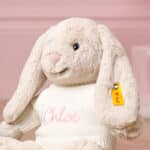 Personalised Steiff hoppie rabbit large soft toy Baby Shower Gifts 9