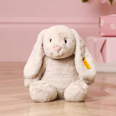 Personalised Steiff hoppie rabbit medium soft toy Baby Shower Gifts 2