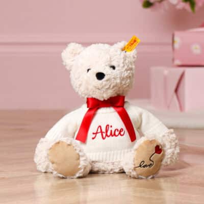 Personalised Steiff Jimmy love teddy bear Personalised Soft Toys