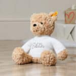 Personalised Steiff Jimmy teddy bear medium soft toy Baby Shower Gifts 6