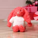 Personalised Jellycat Christmas Holly bashful bunny Christmas Gifts 3