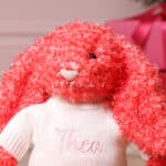 Personalised Jellycat Christmas Holly bashful bunny Christmas Gifts 5