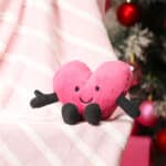 Jellycat amuseable heart soft toy in cream, red and pink Christmas Gifts 3