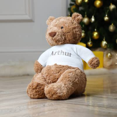 Personalised Jellycat bartholomew bear teddy soft toy Christmas Gifts 2