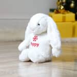 Personalised Jellycat Christmas snowflake cream bashful bunny Christmas Gifts 5