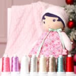 Personalised Kaloo Fleur K my first doll large soft toy Christmas Gifts 5