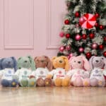 Personalised Max & Boo large Christmas Snowflake bunny soft toy Christmas Gifts 14