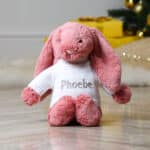 Personalised Jellycat sorrel bashful bunny soft toy Christmas Gifts 5