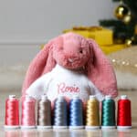 Personalised Jellycat sorrel bashful bunny soft toy Christmas Gifts 6