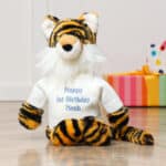 Personalised Jellycat bashful tiger soft toy Christmas Gifts 4