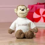 Personalised Jellycat medium bashful soft toys with date jumpers Christmas Gifts 4