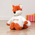 Personalised Jellycat bashful fox cub soft toy Birthday Gifts 5