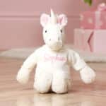 Personalised Jellycat Bashful cream unicorn soft toy Christmas Gifts 3