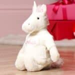 Personalised Jellycat Bashful cream unicorn soft toy Christmas Gifts 4