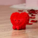 Valentines Jellycat amuseables red beatie heart soft toy Jellycat 4