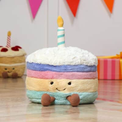 Jellycat amuseables rainbow birthday cake soft toy Birthday Gifts