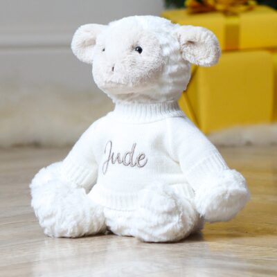 Personalised Jellycat fuddlewuddle lamb soft toy Personalised Soft Toys 2