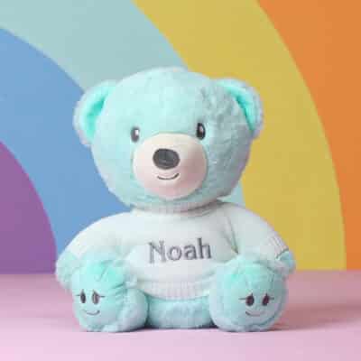 NEW – Personalised Mood Bear – Large Calm Bear with jumper Mood Bears