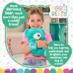 NEW – Personalised Mood Bear – Large Nervous Bear with jumper Mood Bears 4