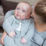 Dandelion grey personalised knitted jacket and leggings set Baby Wear 5