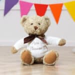 Personalised Keel sherwood bear soft toy in three sizes Christmas Gifts 4