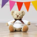 Personalised Keel sherwood bear soft toy in three sizes Christmas Gifts 6